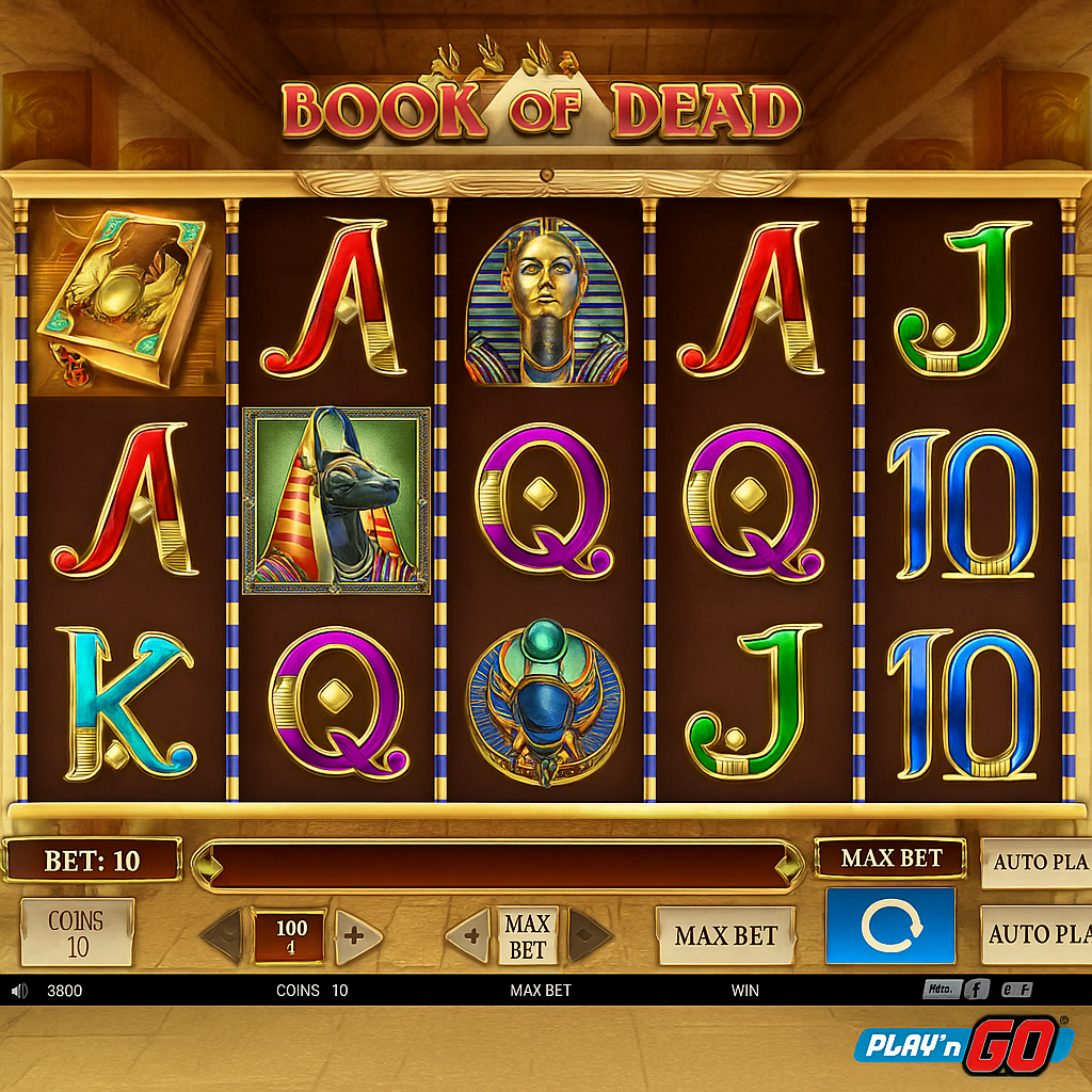 ALF Casino - Book of Dead Slot Game - Jeux de Casino en Ligne