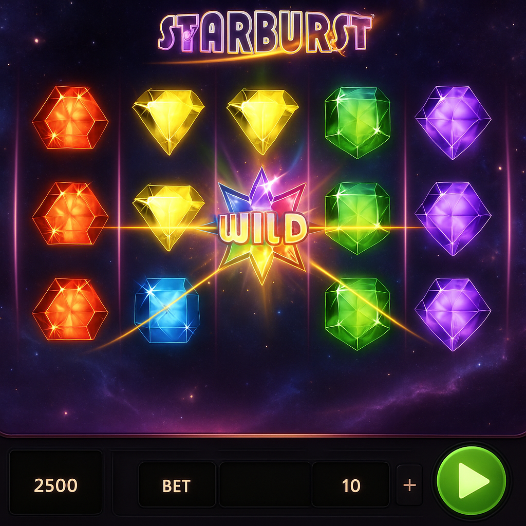 ALF Casino - Starburst Slot Game