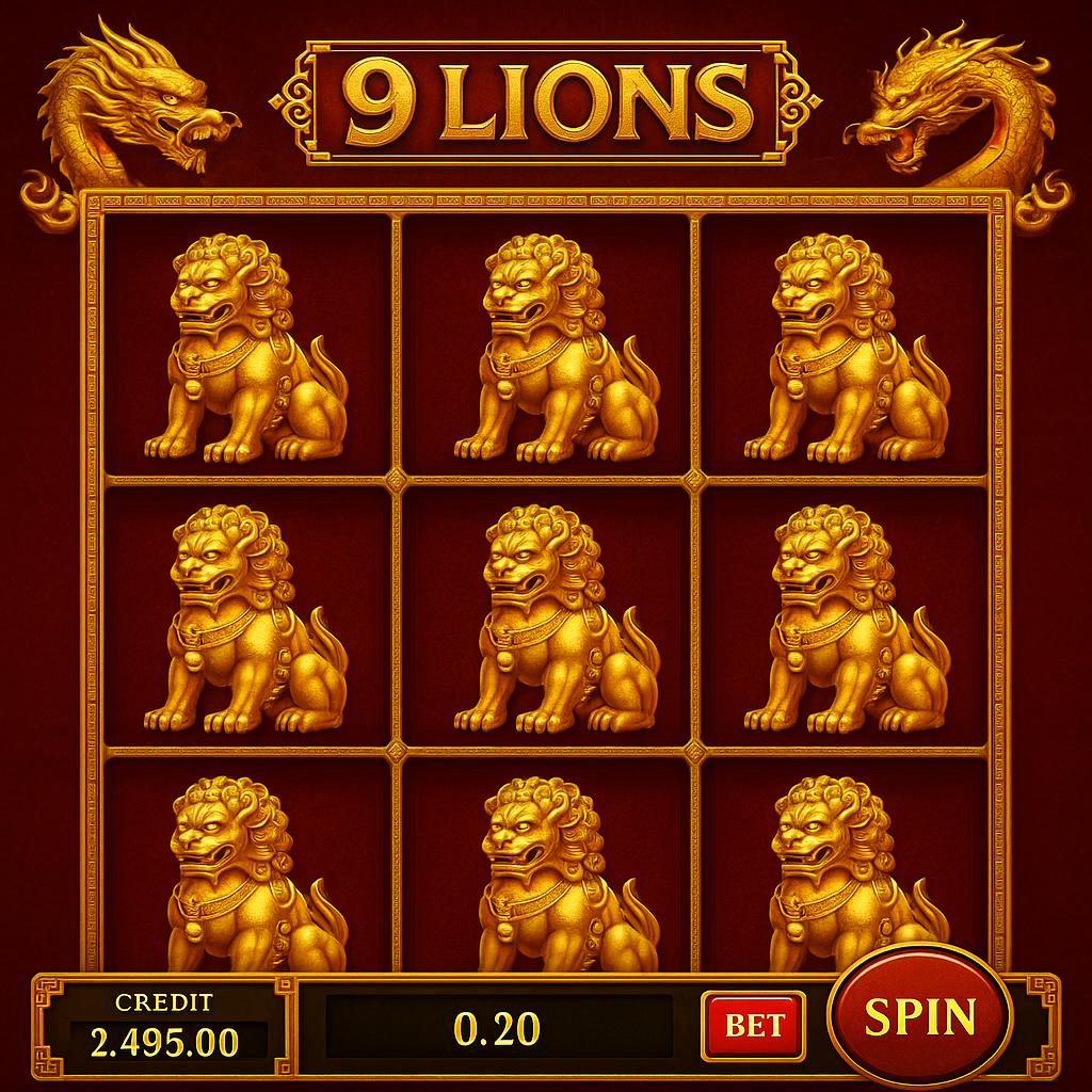 ALF Casino - 9 Lions Slot Game