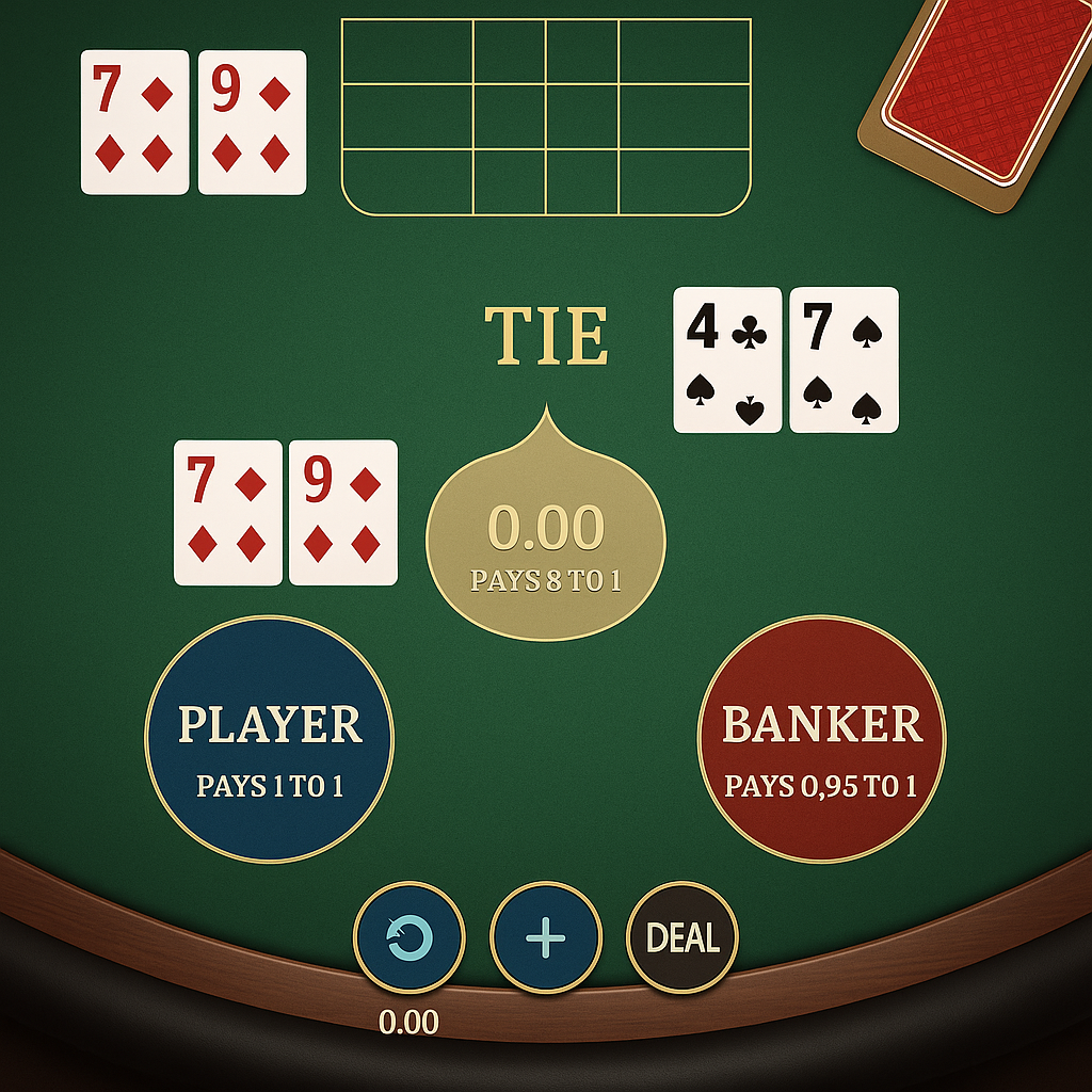 ALF Casino - Baccarat - Jeux de Table en Ligne