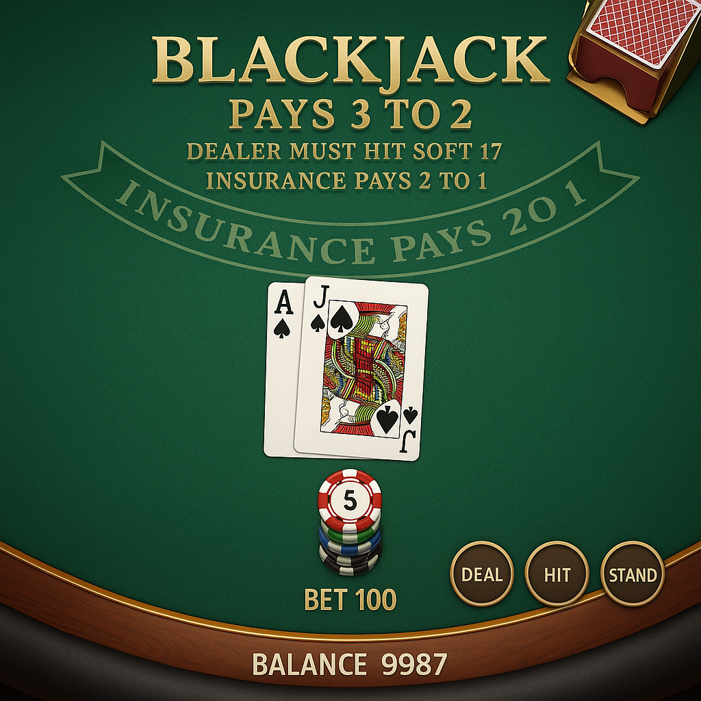 ALF Casino - Blackjack - Jeux de Table en Ligne