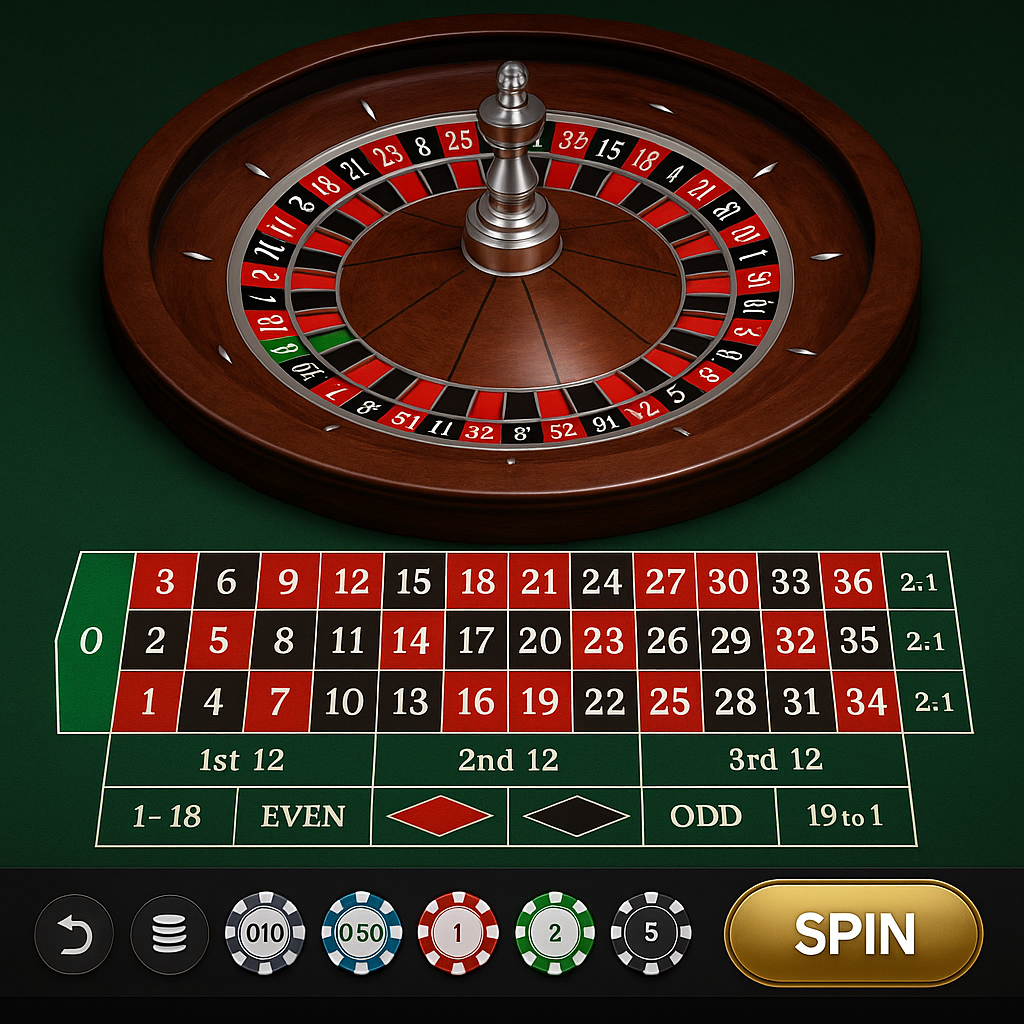 ALF Casino - Roulette Européenne - Jeux de Table en Ligne